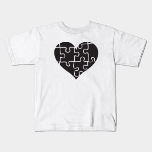 Puzzle heart Kids T-Shirt